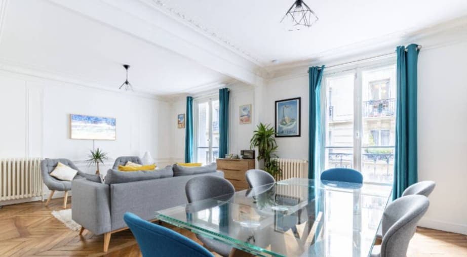 Paris 17ème, secteur Courcelles / Prony - Magnifique appartement meublé de standing 85 m² - Image 1