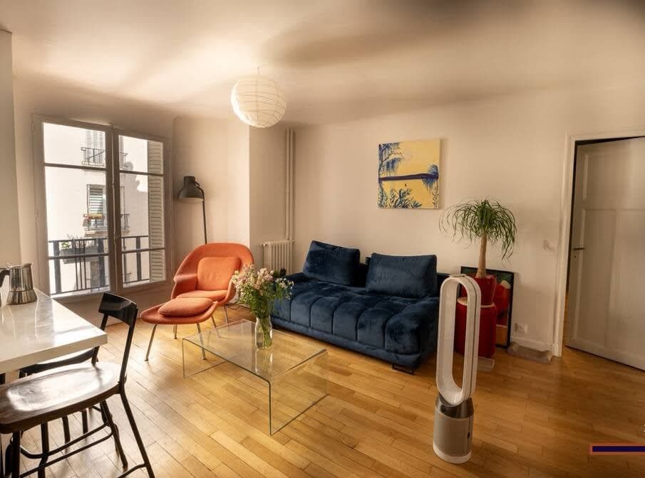 Propriété similaire Paris 18ᵉ – Charmant T2 meublé de 50 m²_Rénové par architecte